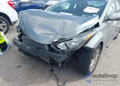 2014 Hyundai Elantra Se из США, поврежденный, VIN KMHDH4AE6EU185985